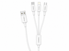 Foneng 3-in-1 Fast Charging Data Cable – Type-C, Lightning & Micro USB