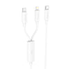 Foneng 2-in-1 Fast Charging Cable – Type-C & Lightning