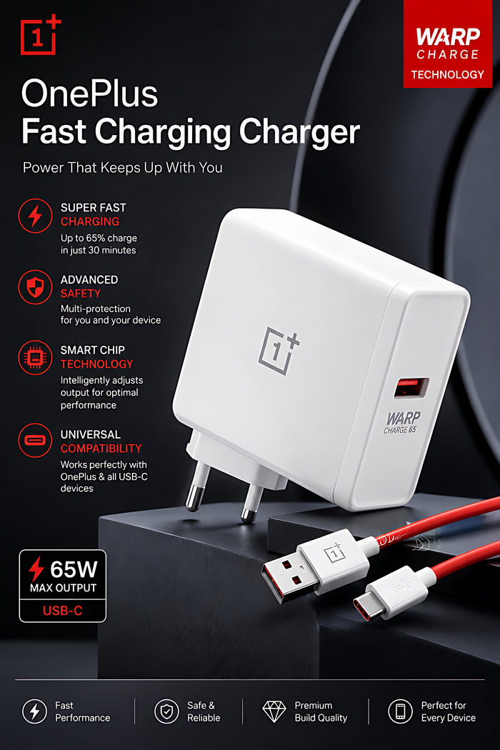 OnePlus Fast Charging Charger