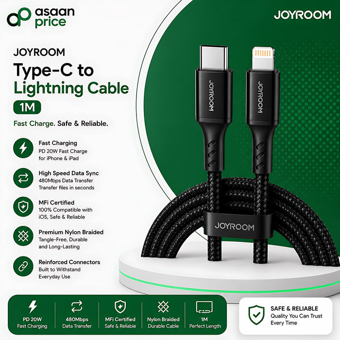 JOYROOM Type-C to Lightning Cable 1M