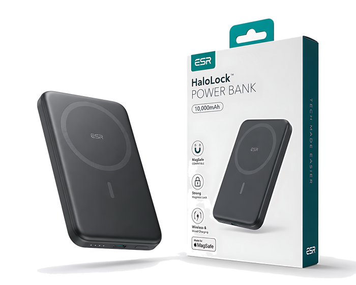 ESR HaloLock 10000mAh MagSafe Wireless Power Bank
