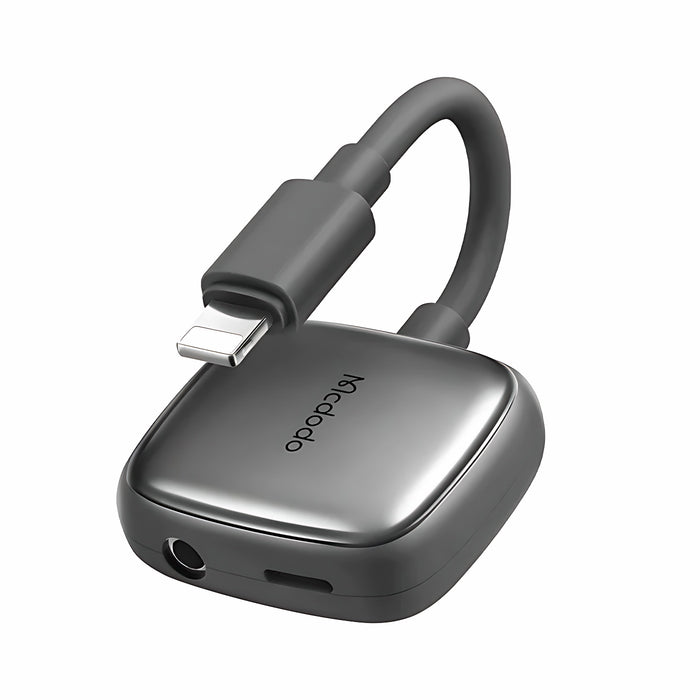 Mcdodo Lightning to Lightning + 3.5mm Splitter