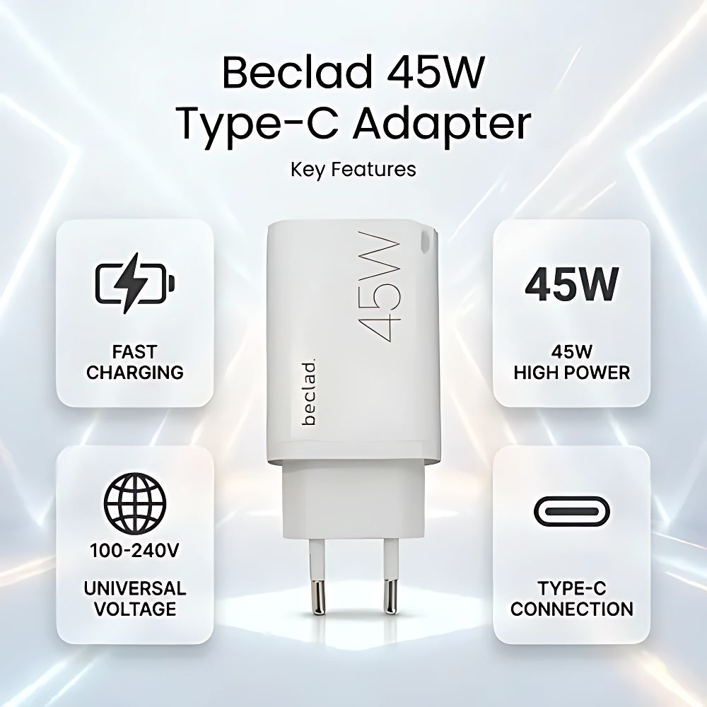 BECLAD 45W USB-C Fast Charger