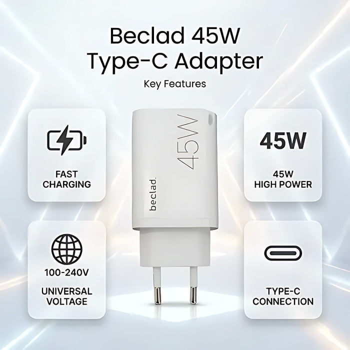 BECLAD 45W USB-C Fast Charger